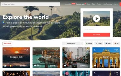 Nomad List: The one-stop-shop for all the information you need to be a Digital Nomad