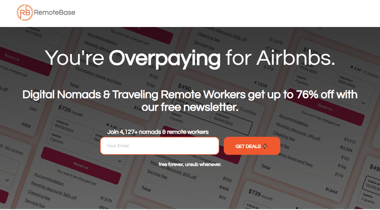 RemoteBase Your Key to Scoring Unbelievable Deals on Digital Nomad